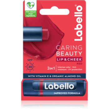 Labello Caring Beauty balsam de buze tonifiant - imagine 2